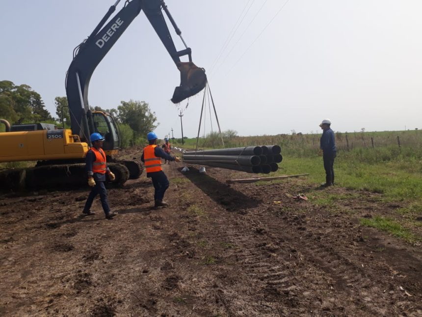 GASNEA inicia la última etapa de las obras del nuevo gasoducto a Villaguay.